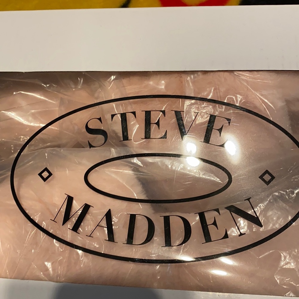 Steve Madden platform slides